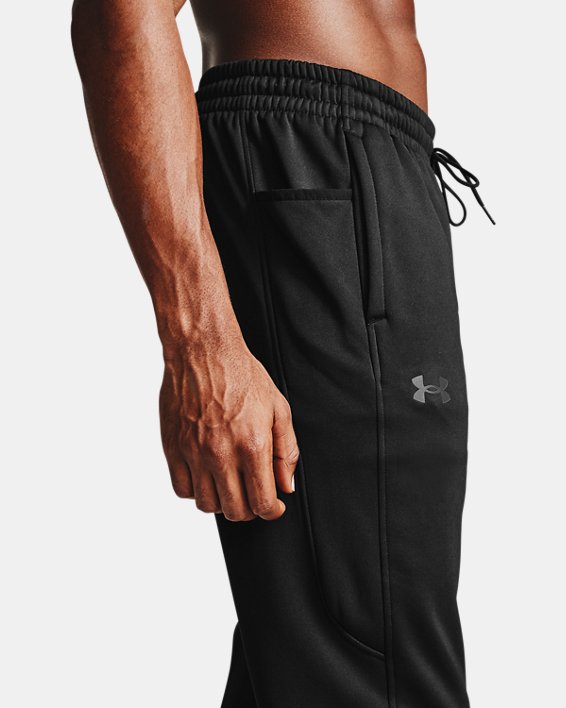 Mens Under Armour Black Loose Athletic Jogger Pants Large NEW NWT 